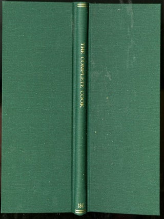 Item #CAT000040 The Complete Cook. Plain and Practical Directions for Cooking and Housekeeping;...