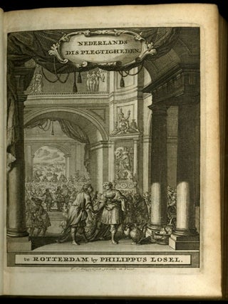 Nederlands Displegtigheden, Vertoonende de plegtige gebruiken aan den dis, in het houden van Maaltyden, en het Drinken der gezondheden, onder de oude Batavieren, en Vorsten, Graaven, Edelen en andere ingezetenen der Nederlanden, weleer gebruikelyk, nevens den oorsprongk dezer gewoontens, en der zelver overeenkomst met die van andere Volken