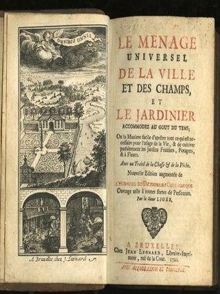 Le Menage Universel de la Ville et des Champs, et le Jardinier Accomodez au Gout du Tems