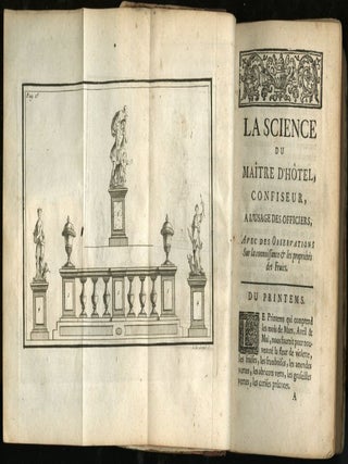 La Science du Maitre d'Hôtel, Confiseur, a L'Usage des Officier, Avec des Observations Sur la connaissance & les propriétés des fruits...