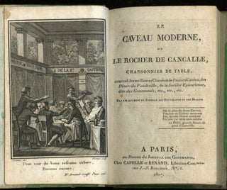 Le Caveau Moderne, ou le Rocher de Cancalle, Chansonnier de Table