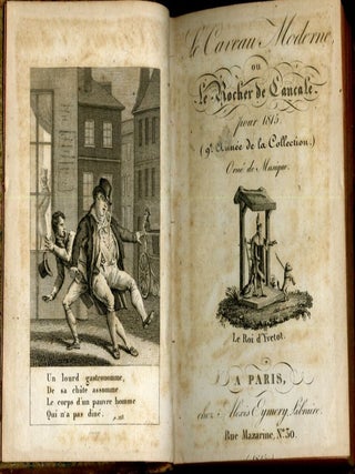 Le Caveau Moderne, ou le Rocher de Cancalle, Chansonnier de Table