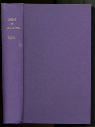 Item #CAT000130 Cuisine de Tous les Pays Études Cosmopolites. Dubois Urbain