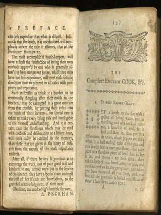The Complete English Cook or Prudent Housewife
