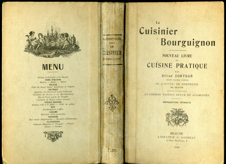 Item #CAT000330 Le Cuisinier Bourguignon: Nouveau Livre de Cuisine Pratique. Contour Alfred.