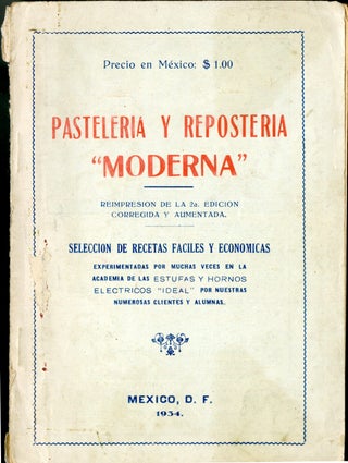 Item #CAT000386 Pastelleria y Reposteria "Moderna" Alvarez Luis
