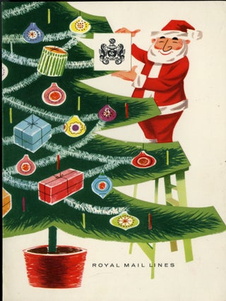 Item #CAT000457 Archive of Mid Century Cruise Ship Menus. anon