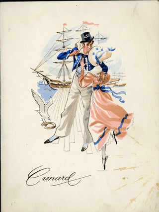 Archive of Mid Century Cruise Ship Menus