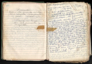 Mid Century Mexican Manuscript Cookbook