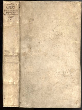 Item #CAT000524 Scriptores rei rusticae (Opera Agricolationum, De re rustica). Varro Cato,...