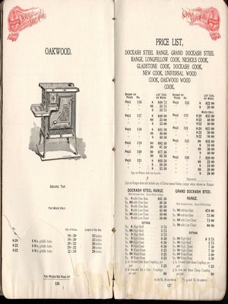 Scranton Stove Works Catalogue of Dockash Ranges, Cook Stoves, Parlor Stoves, Heating Stoves