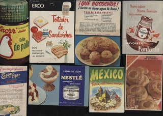 Collection of promotional cookbooks and advertising ephemera