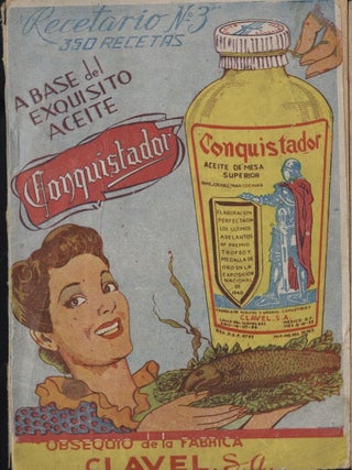 Item #CAT000623 Conquistador Recipe Book 3. anon
