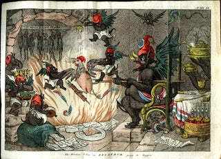 Item #CAT000651 The kitchen below or: Beelzebub going to supper. Gillray James