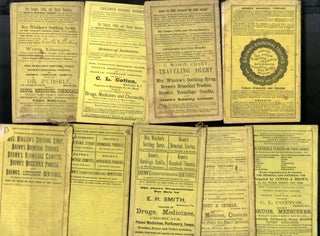 Mrs. Winslow's Receipt Book (9 annual volumes)