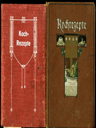 Collection of 20th century German manuscript cookbooks