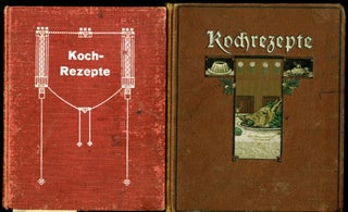 Collection of 20th century German manuscript cookbooks