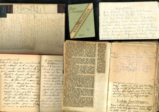 Collection of 20th century German manuscript cookbooks