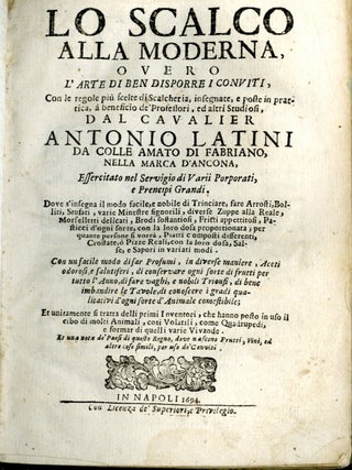 Lo Scalco alla Moderna