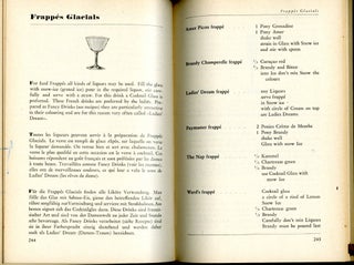 The Barkeeper's Golden Book; The Exquisite Book of American Drinks