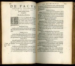 De Re Culinaria Libri Decem - De Tuenda Valetudine - De Facultatibus alimentorum Tractatus