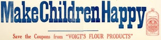 Voigt's Flour Products: "A Wonderful Offer!" A Charming Sleeping Doll (advertising poster)