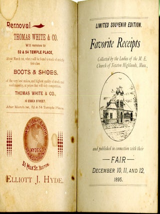 Favorite Receipts Collected by the Ladies of the Newton Highlands Methodist Episcopal Church