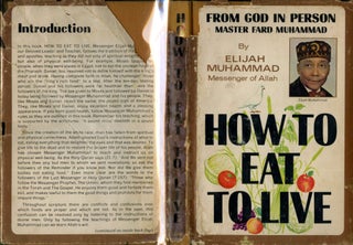 Item #CAT000796 How to Eat to Live. Elijah Muhammad