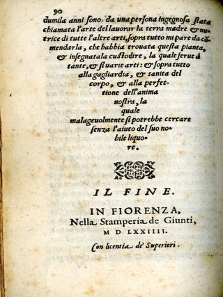 Trattato delle lodi, et della coltivatione de gl'ulivi