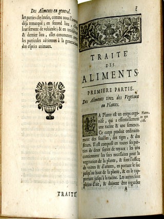 Traité des Aliments où l'on trouve par ordre, et séparément la différence...