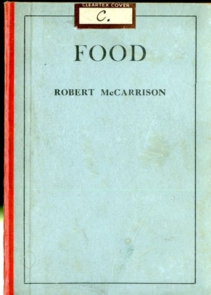 Item #CAT000830 Food: a Primer for Use in Schools, Colleges, Welfare Centres, Boy Scout and Girl...