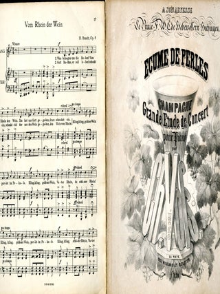 Collection of Wine and Drink themed Ephemera