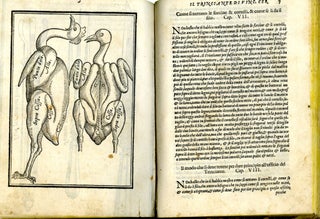 Opera di M. Bartolomeo Scappi, cuoco secreto di Papa Pio Quinto divisa in sei libri [bound with] Il Trinciante