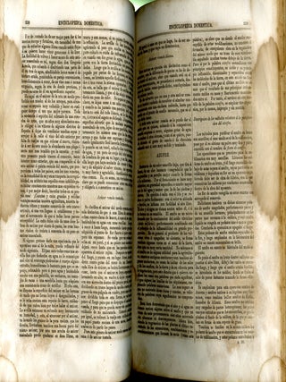 Enciclopedia Doméstica : colección de procedimientos y de recetas concernientes a las artes y oficios, economía rural y doméstica, en que se comprende la casa rústica ... la verdadera medicina sin médico ... la química para todos ... el arte de cocina ... el arte del destilador ... secretos de artes y oficinos