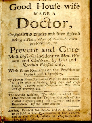 The Good House-wife Made a Doctor