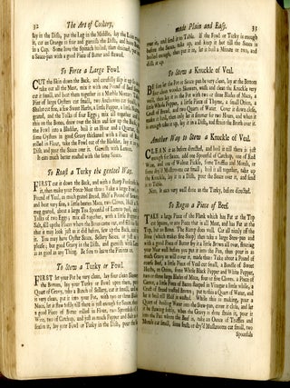 The Art of Cookery, Made Plain and Easy