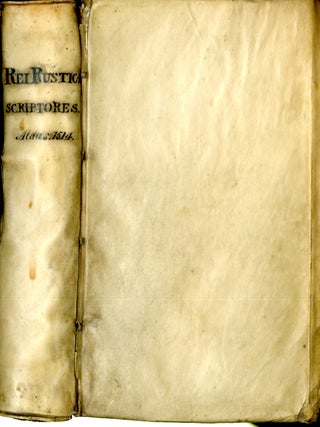 Item #CAT001000 Libri de re Rustica. Scriptores rei rusicae, Varro Cato, Palladius, Columella