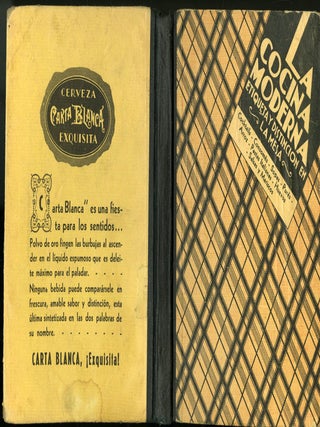 Item #CAT001043 La Cocina Moderna: Etiqueta y Distinción en la Mesa. Irma Carlota