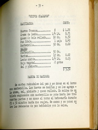 Cocina y Reposteria Escuela de "Trabajadoras Sociales: Segundo Año.