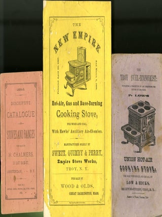 Item #CAT000939 Three American Stove Catalogs from Troy, NY: The Troy Fuel Economist...P. Low's...