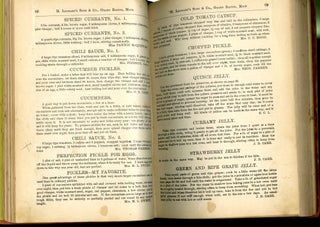 The Grand Rapids Cook Book : a reprint of the old Congregational cook book by permission AND Illustrated Price List of H. Leonard's Sons & Co. Cookery, Glassware, Lamps, Silverware and House Furnishing Goods