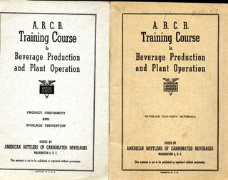 Item #CAT000949 Three Volumes by the American Bottlers of Carbonated Beverages: Product...