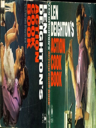 Item #CAT000989 Len Deighton's Guide to Eating: Action Cook Book. Len Deighton