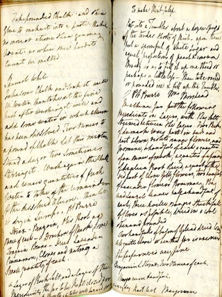 English Manuscript Cookbook