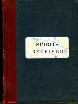 Spirits Sent Out: An Account of Spirits sent out of stock (Henty & Constable)