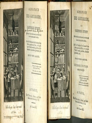 Item #CAT001010 Almanach des Gourmands (Années 1-8)). un vieux amateur, vieil, Alexandre...